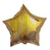 Globo estrella dorada 18''